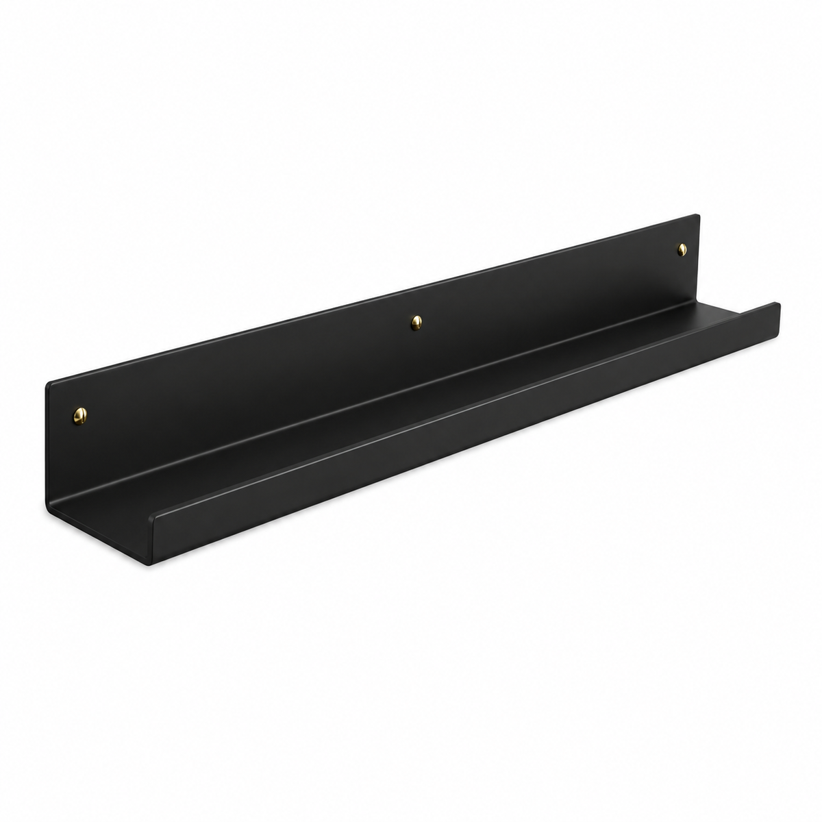 Repisa de Lámina Flotante Minimalista Vintage Industrial – 30 cm