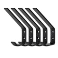 Especificaciones Perchero de Pared 5 Ganchos Acero Negro Mate
