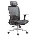 Silla Fent Mesh Negro Alta