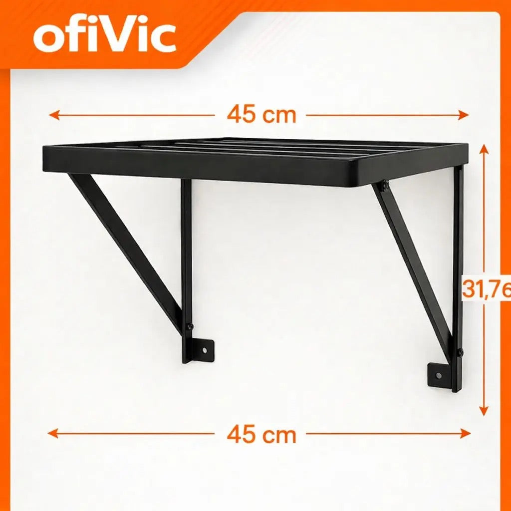 Base Metálica Para Boiler 45 X 45 Cm Con Tornillería