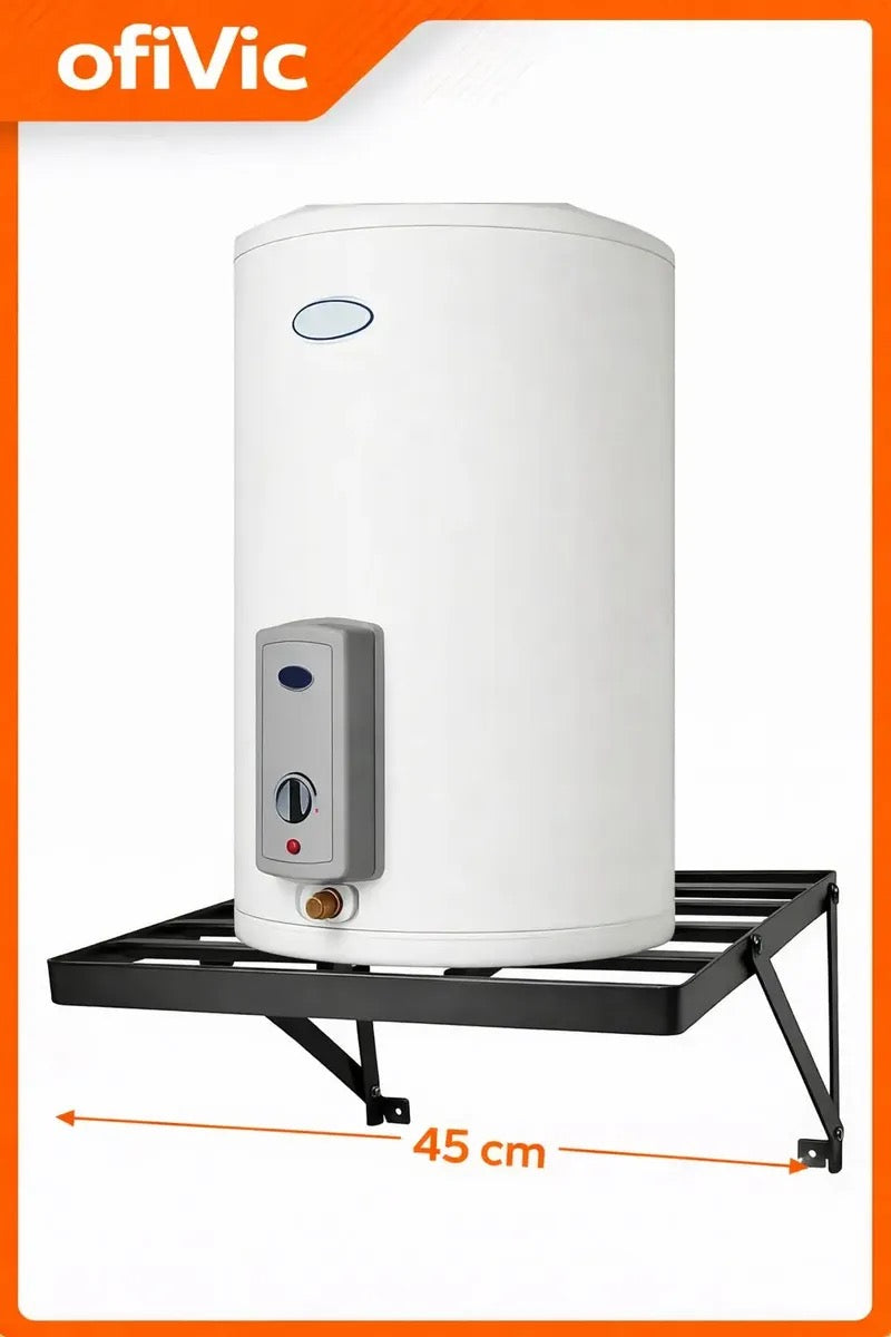 Base Metálica Para Boiler 45 X 45 Cm Con Tornillería