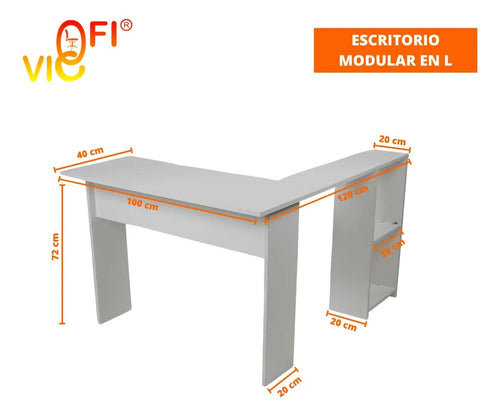 Escritorio Homeoffice Moderno Para Estudio Casa U Oficina