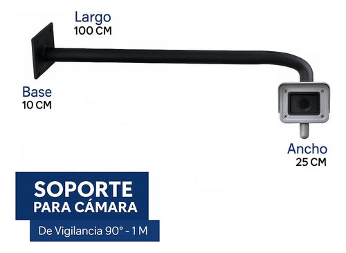 Soporte Cámara De Seguridad Y Vigilancia Para El Hogar