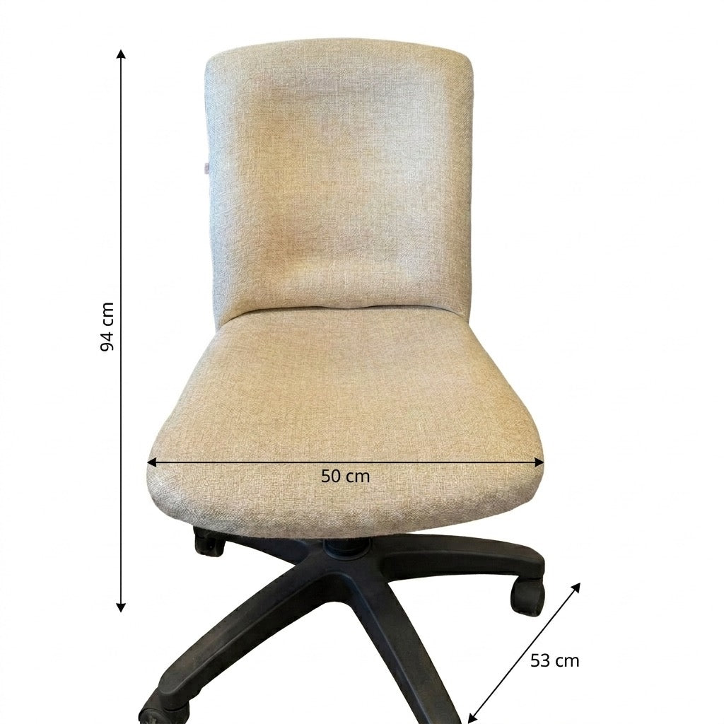 Silla de Oficina Beige