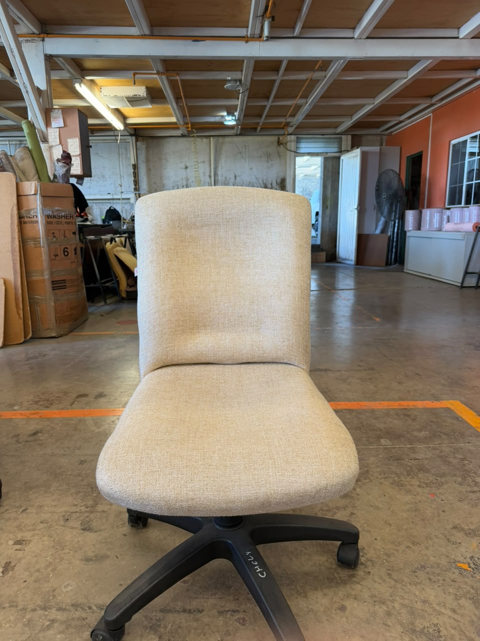 Silla de Oficina Beige