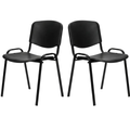 set de Sillas de Oficina Plástica Ergonómica