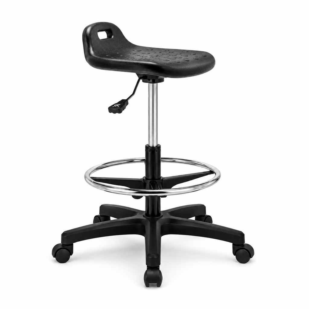 Banco Industrial Cajero - Base Cromada