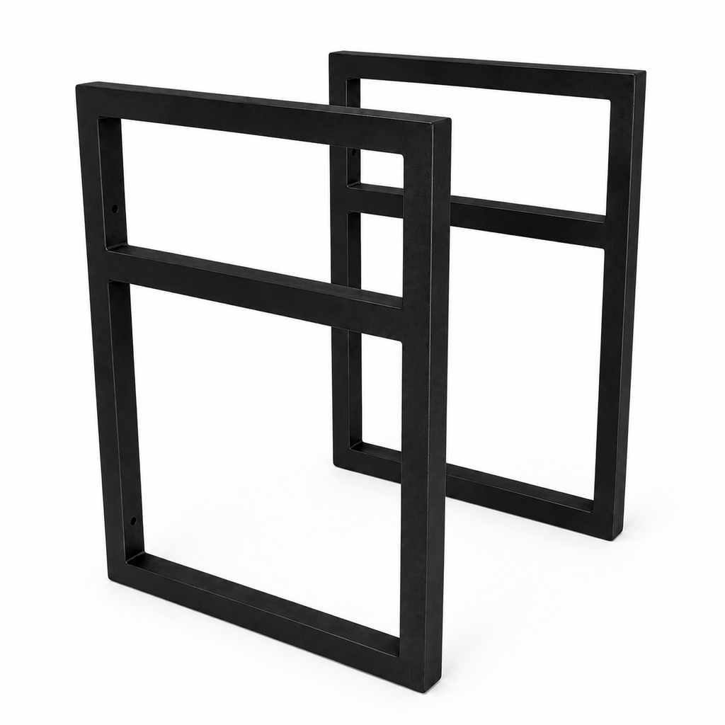 Soportes Para Repisa Acero Reforzado 2pz 30x40 Negro Mate
