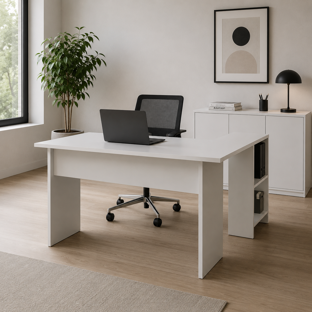 Escritorio Homeoffice Moderno Para Estudio Casa U Oficina