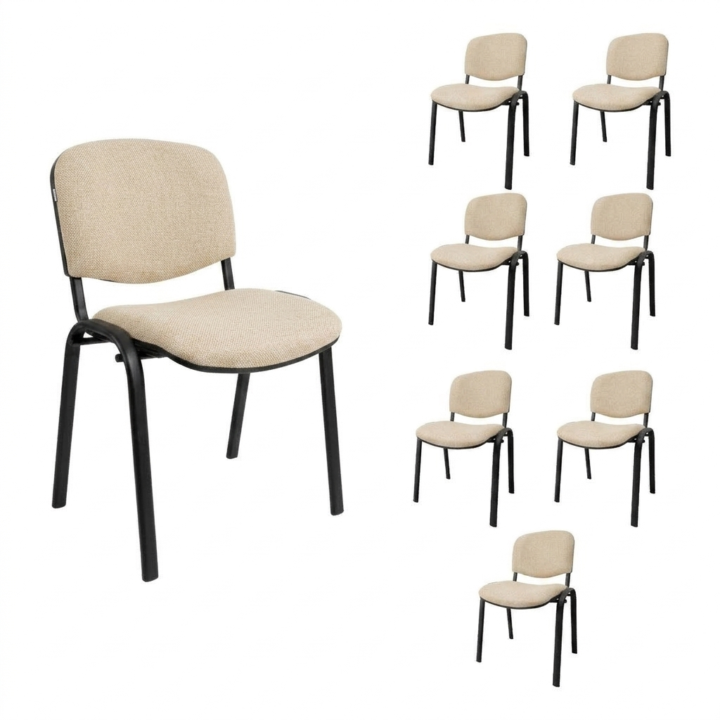 Set 8 Sillas Beige
