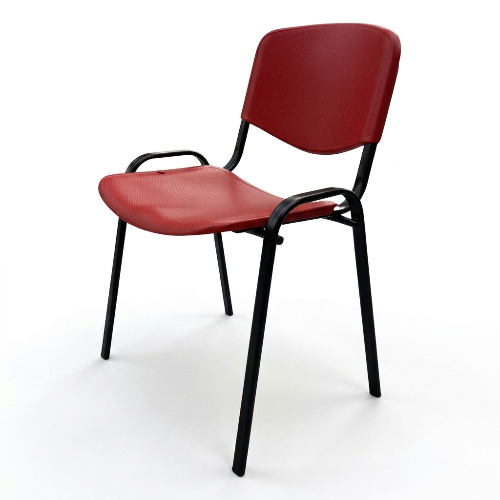 Silla Plástica Rojo