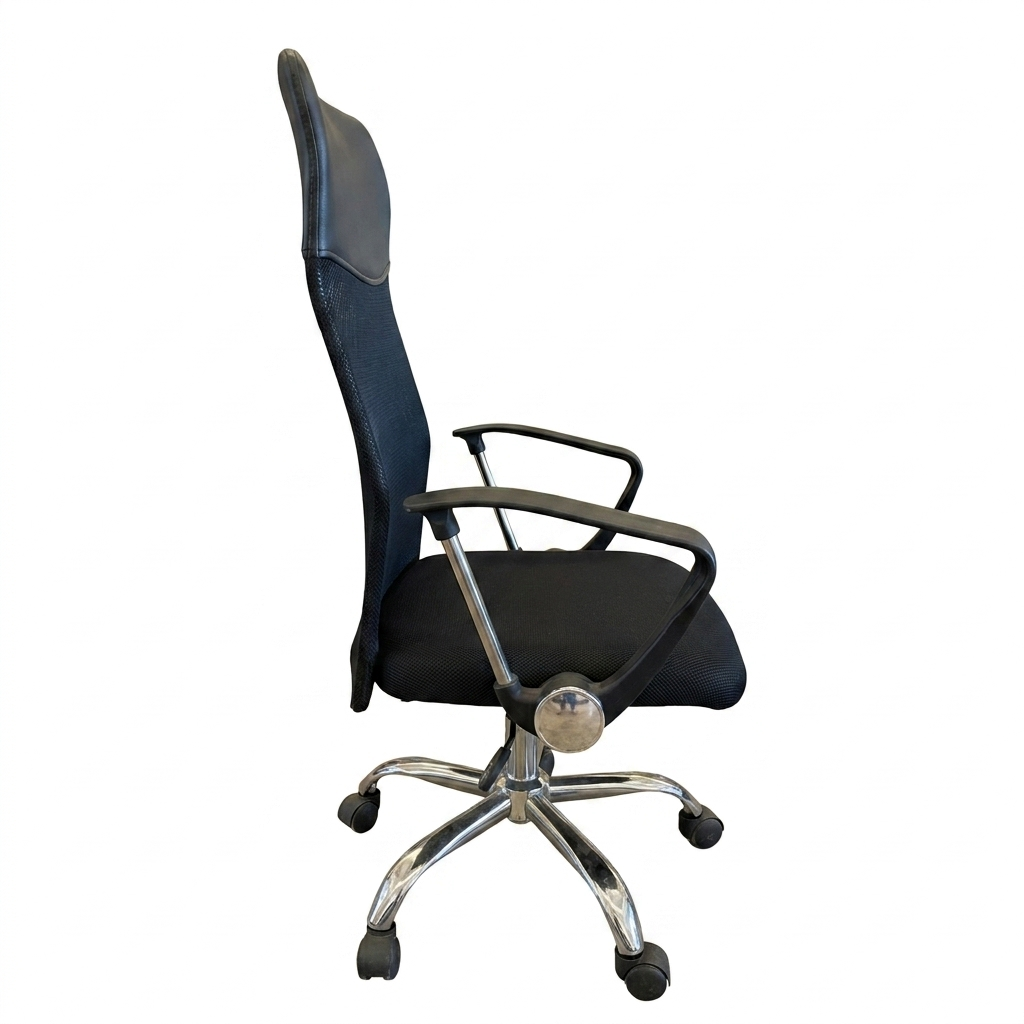 Silla Ejecutiva Malla - Vista Lateral
