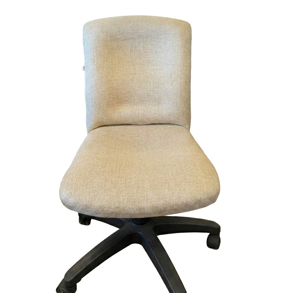 Silla Beige - Vista Frontal