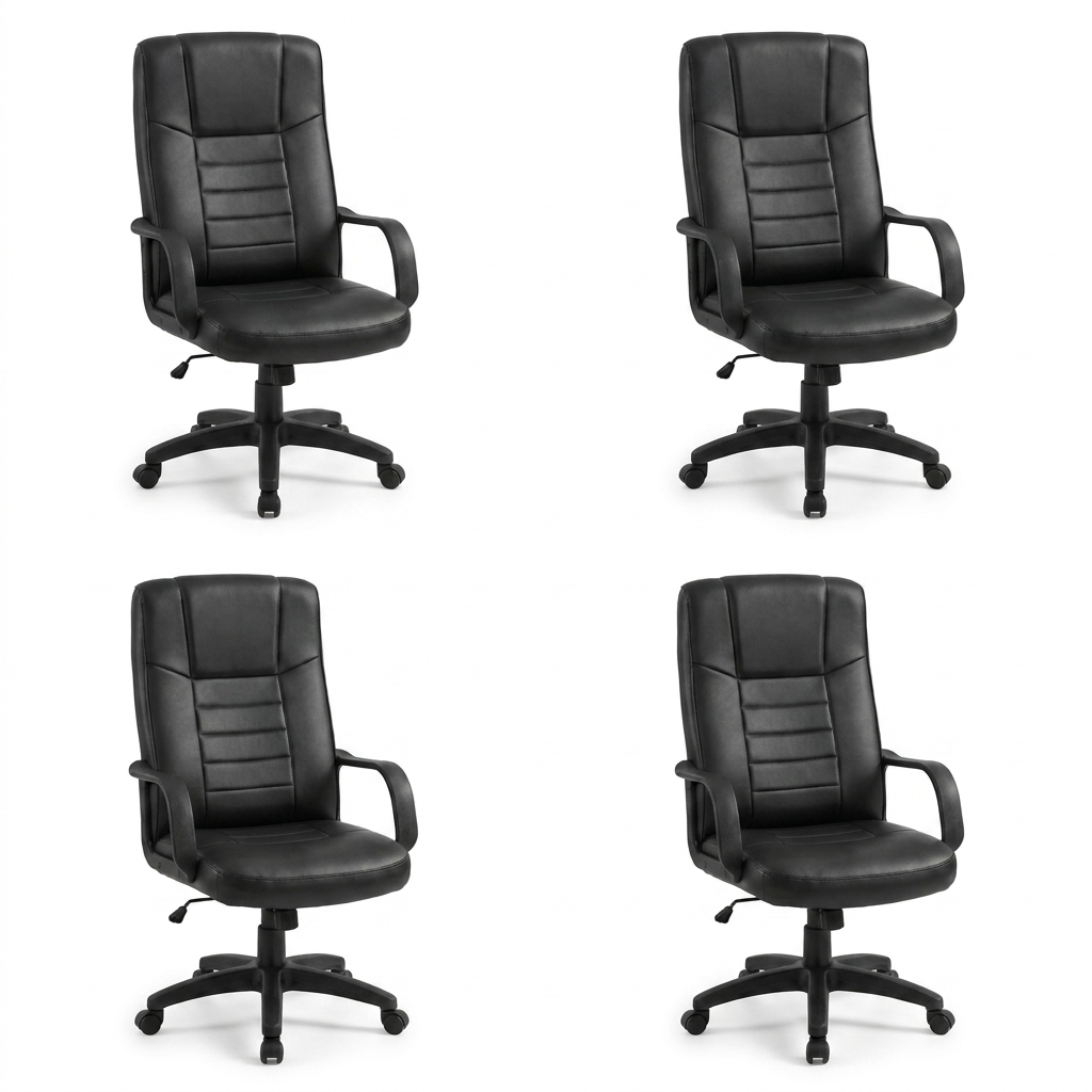 Paquete 4 Sillas Ejecutivas para Oficina